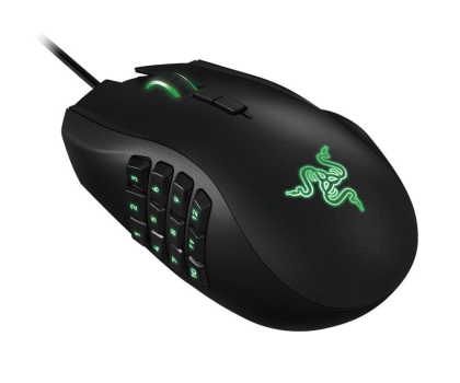 Myszka Razer Naga 2014 czarno-zielona USB